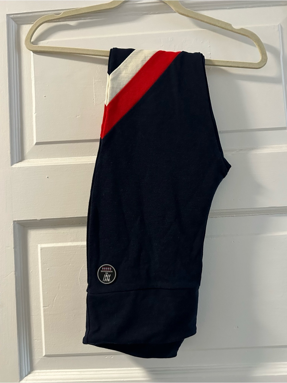 We Norwegians voss stripe merino wool blend leggings